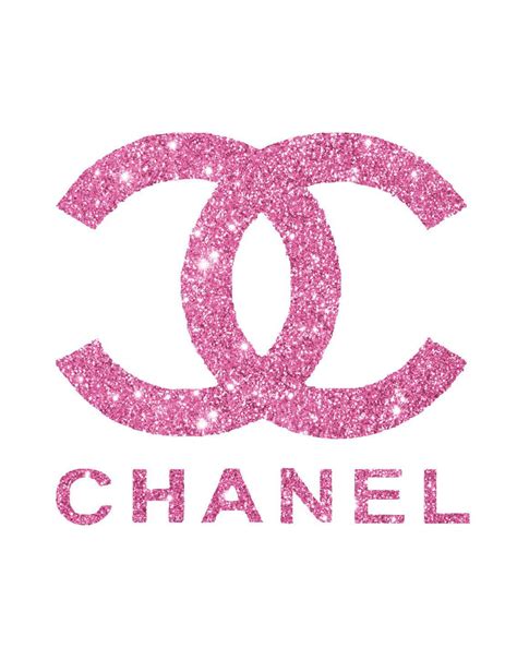 black white pink chanel logo|pink Chanel logo wallpaper.